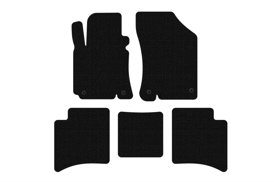 Geely MK Cross 2010-2016 гг. Резиновые Коврики Carsuit (Черные) Фото 1