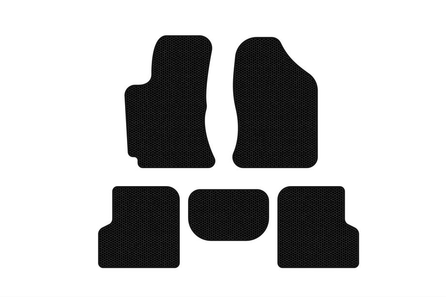 Geely SL 2011- гг. Резиновые Коврики Carsuit (Черные) Image