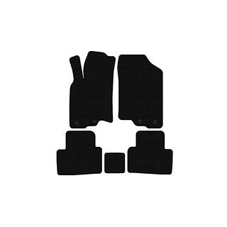 Резиновые коврики Carsuit (HB, Гибрид, Черные) Honda Insight II 2009-2014 гг. фото 1