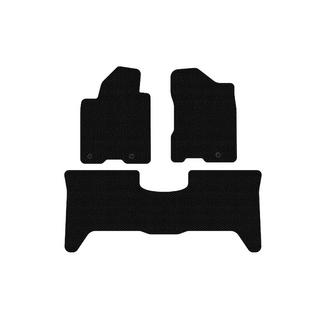 Резиновые коврики Carsuit (2 ряда, 2003-2008 черные) Nissan Armada 2003-2015 гг. фото 1