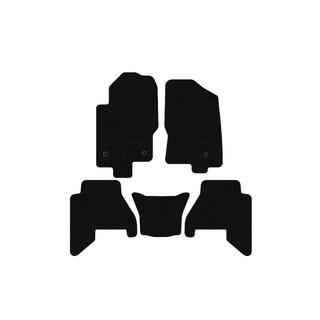 Резиновые Коврики Carsuit V2 (2 Ряда, Черные) Nissan Pathfinder R51 2005-2014 гг. фото 1