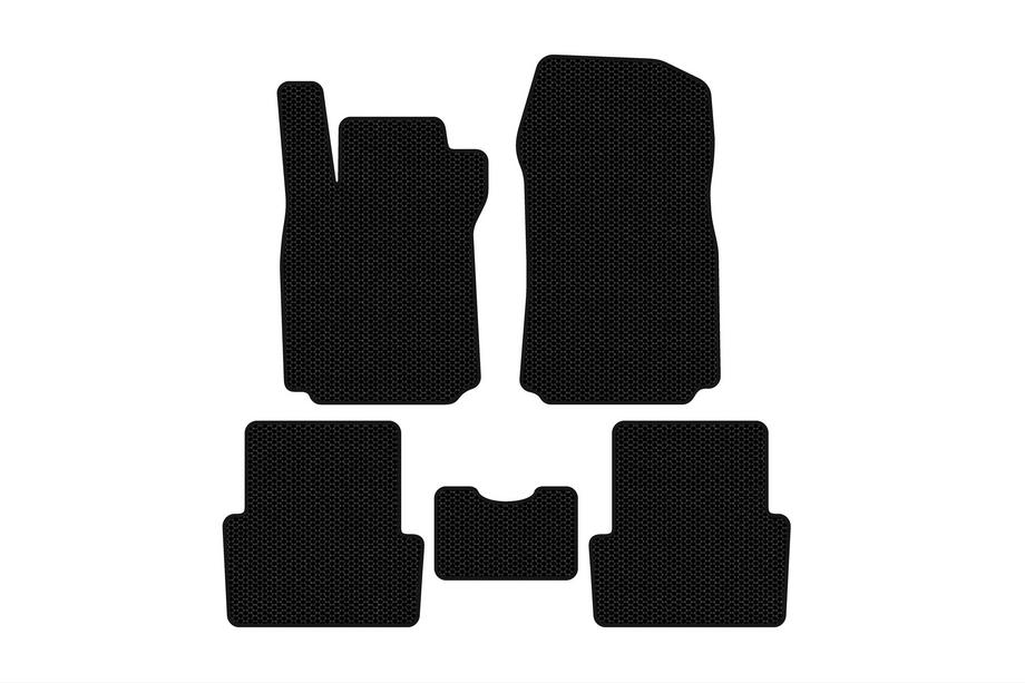 Renault Modus 2005-2012 гг. Резиновые Коврики Carsuit (Черные) Фото 1