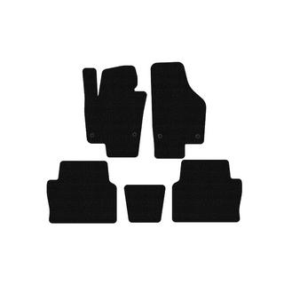 Резиновые коврики Carsuit (2 ряда, черные) Seat Alhambra 2010- гг. фото 1