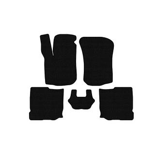 Резиновые коврики Carsuit (HB, 5-дверный, черные) Seat Leon 1999-2005 гг. фото 1