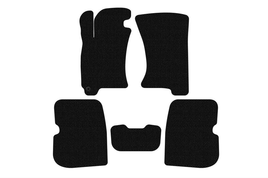 Subaru Forester 1997-2002 гг. Резиновые Коврики Carsuit (Черные) Фото 1