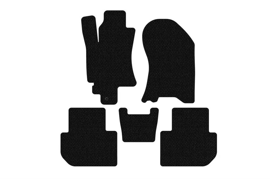 Subaru Tribeca 2005-2014 гг. Резиновые Коврики Carsuit (Черные) Фото 1