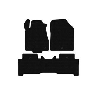 Резиновые коврики Carsuit (2 ряда, черные) Acura MDX 2007-2013 гг. фото 1