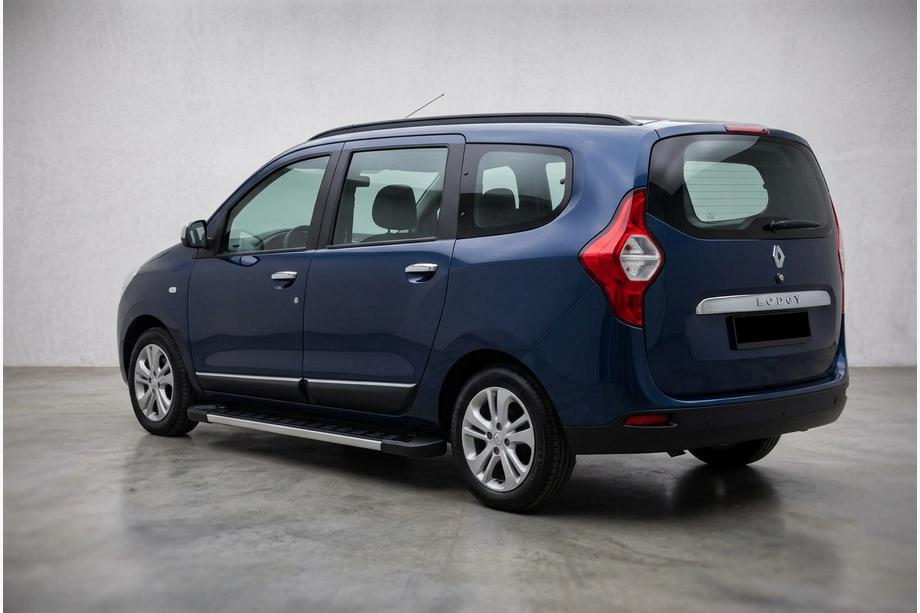 Dacia Lodgy 2012-2022 гг. Боковые пороги RedLine V1 (2 шт., алюминий) Image