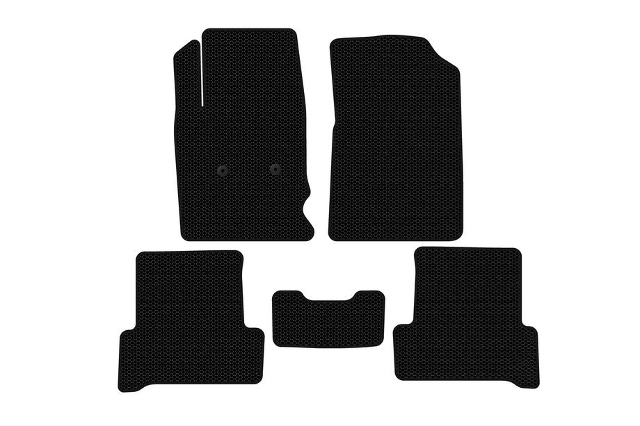 Chevrolet Colorado 2012–2022 2012-2022 гг. Резиновые Коврики Carsuit (Черные) Фото 1