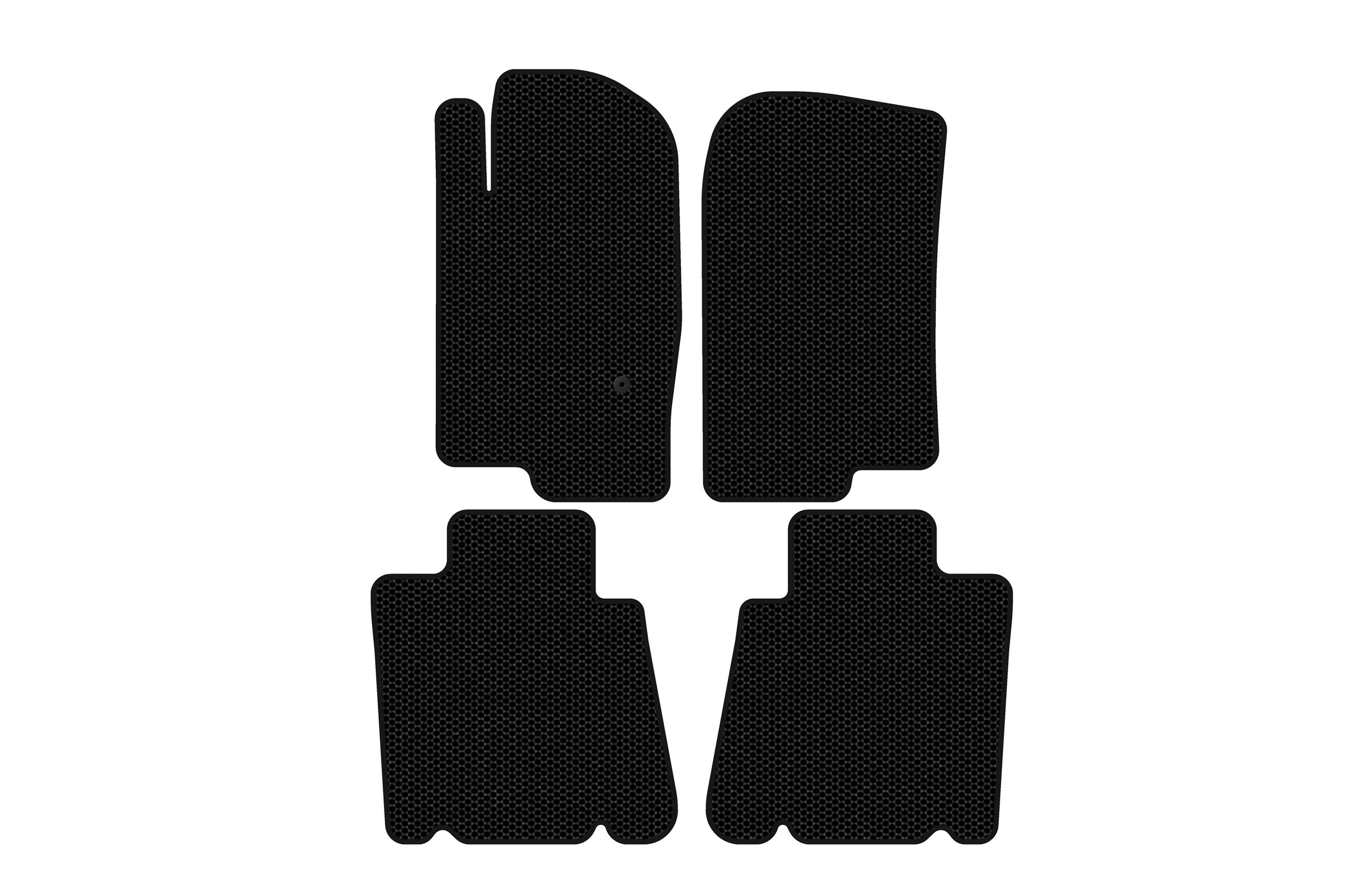 Гумові килимки Carsuit (2 ряди, чорні) для Ford Explorer 2001-2005 рр - фото 1