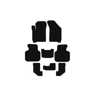 Резиновые коврики Carsuit (2008-2011, 3 ряда, черные) Dodge Journey 2008-2020 гг. фото 1