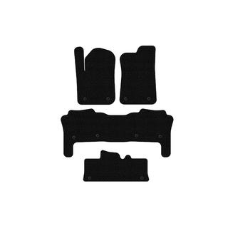 Резиновые коврики Carsuit (3 ряда, черные) Infiniti QX56 2010-2013 гг. фото 1