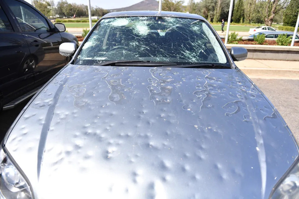 Что делать, если машину побило градом?