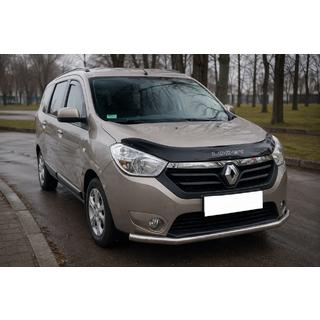 Передняя защита ST008 (нержавейка) Renault Lodgy 2013-2022 гг. фото 2