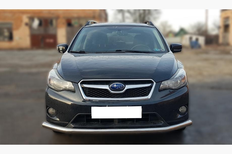Subaru XV 2011-2017 гг. Передняя защита ST008 (нержавейка) Image