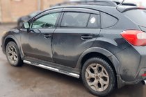 Subaru XV 2011-2017 гг. Боковые трубы BB002 (2 шт., нержавейка) фото 3