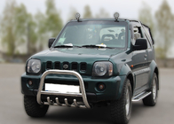 Suzuki Jimny 1998-2018 гг. Передняя защита F2-01 (нержавейка) фото 3