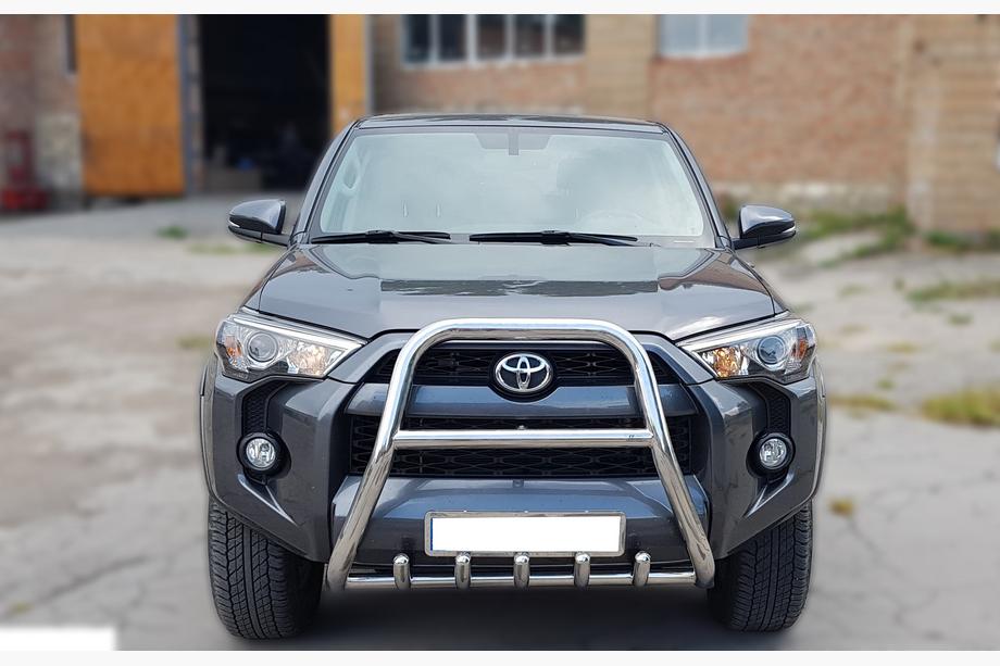 Toyota 4Runner 2009-2024 гг. Кенгурятник F1-50 (2014-2024, Нержавейка) Image