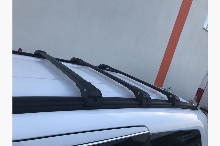 Renault Lodgy 2013-2022 гг. Багажник (поперечины) на интегрированные рейлинги с замком WingCarrier V2 (2 шт) Фото 24