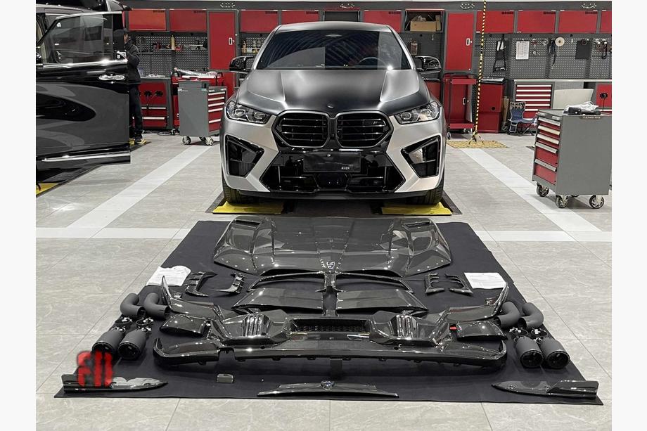 BMW X6 G06 2019- гг. Комплект обвеса для X6M F96 LRT-Design Carbon (2023+) Image