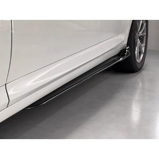 Лезвия под пороги (Черный глянец) BMW X3 G01 2018- гг. фото 1