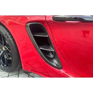 Накладки на задние крылья (для GT4, карбон) фото 2