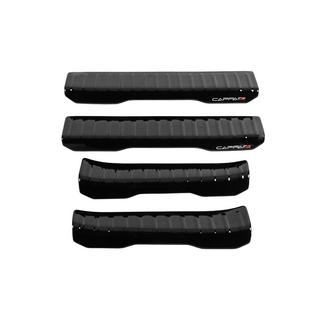 Накладки на внутренние пороги EuroCap (Глянец, 4 шт., ABS) Dacia Duster 2024- гг. фото 2