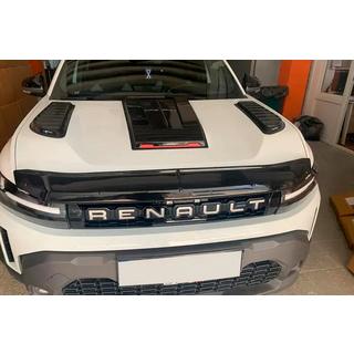 Накладка на капот SCOOP (Глянец) Dacia Duster 2024- гг. фото 3