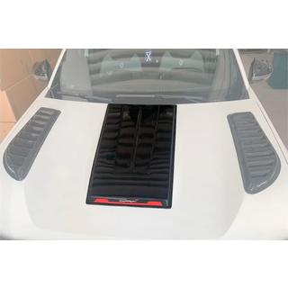 Накладка на капот SCOOP (Глянец) Dacia Duster 2024- гг. фото 2