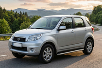 Daihatsu Terios 2006-2017 гг. Боковые Подножки Maydos V1 (2 шт., Алюминий и Нержавейка) фото 1