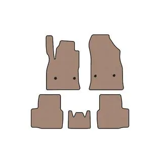 Резиновые коврики Carsuit (SD, бежевые) фото 1