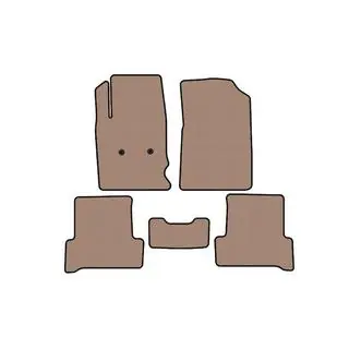 Резиновые Коврики Carsuit (Бежевые)