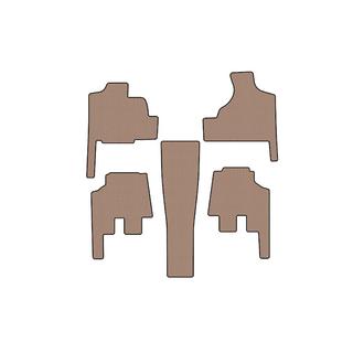Резиновые коврики Carsuit (для Grand Voyager, автомат, бежевые) Chrysler Voyager 2001-2007 гг. фото 1