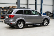 Dodge Journey 2008-2020 гг. Боковые Подножки Duru (2 шт., Алюминий) фото 1
