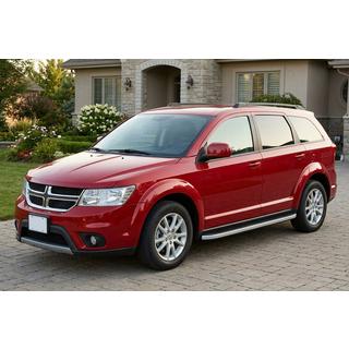 Боковые Подножки Tayga Grey (2 шт., Алюминий) Dodge Journey 2008-2020 гг. фото 1