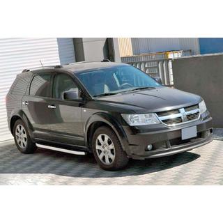 Боковые Подножки Fullmond (2 шт., Алюминий) Dodge Journey 2008-2020 гг. фото 2