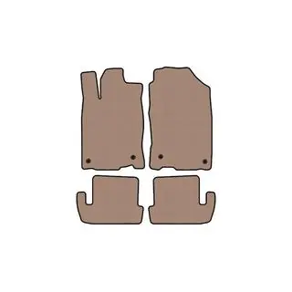 Резиновые Коврики Carsuit (Бежевые)