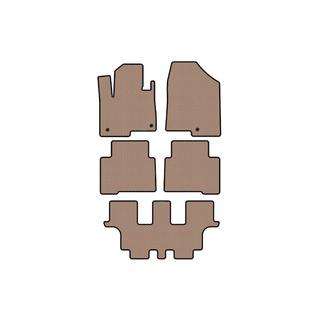 Резиновые коврики Carsuit (3 ряда, для Grand, бежевые) фото 1