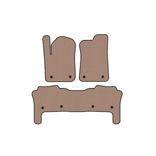 Резиновые Коврики Carsuit (Бежевые) Infiniti QX56 2010-2013 гг. фото 1