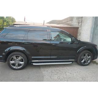 Боковые Подножки Fullmond (2 шт., Алюминий) Fiat Freemont 2011-2016 гг. фото 3
