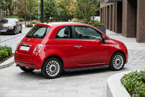 Fiat 500/500L 2013-2022 гг. Боковые Подножки Allmond Black (2 шт., Алюминий) фото 1