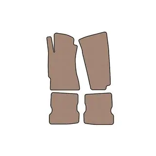 Резиновые Коврики Carsuit (Бежевые) фото 1