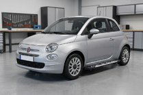 Fiat 500/500L 2013-2022 гг. Боковые Подножки Sunrise (2 шт., Алюминий) фото 1