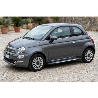 Боковые Подножки Line (2 шт., Алюминий) Fiat 500/500L 2013-2022 гг. фото 1