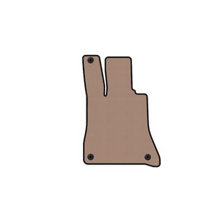 Резиновые коврики Carsuit (2016-2020 Кабриолет, бежевые) фото 1