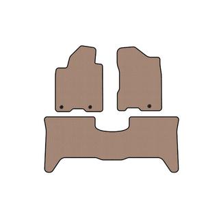 Резиновые Коврики Carsuit (2 Ряда, 2003-2008 Бежевые) Nissan Armada 2003-2015 гг. фото 1