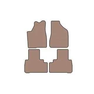 Резиновые Коврики Carsuit (Бежевые) фото 1