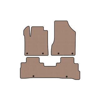 Резиновые коврики Carsuit (2014-2019, бежевые) фото 1