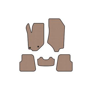 Резиновые коврики Carsuit (HB, 5-дверный, бежевый) фото 1