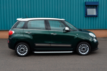 Fiat 500/500L 2013-2022 гг. Боковые Подножки Fullmond (2 шт., Алюминий) фото 4